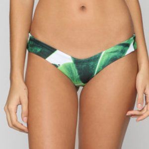 Stone Fox Swim Banana Leaf Tucker Bikini Bottom